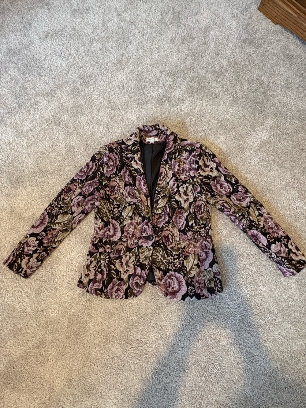 Dress Barn Floral Blazer Size Small
